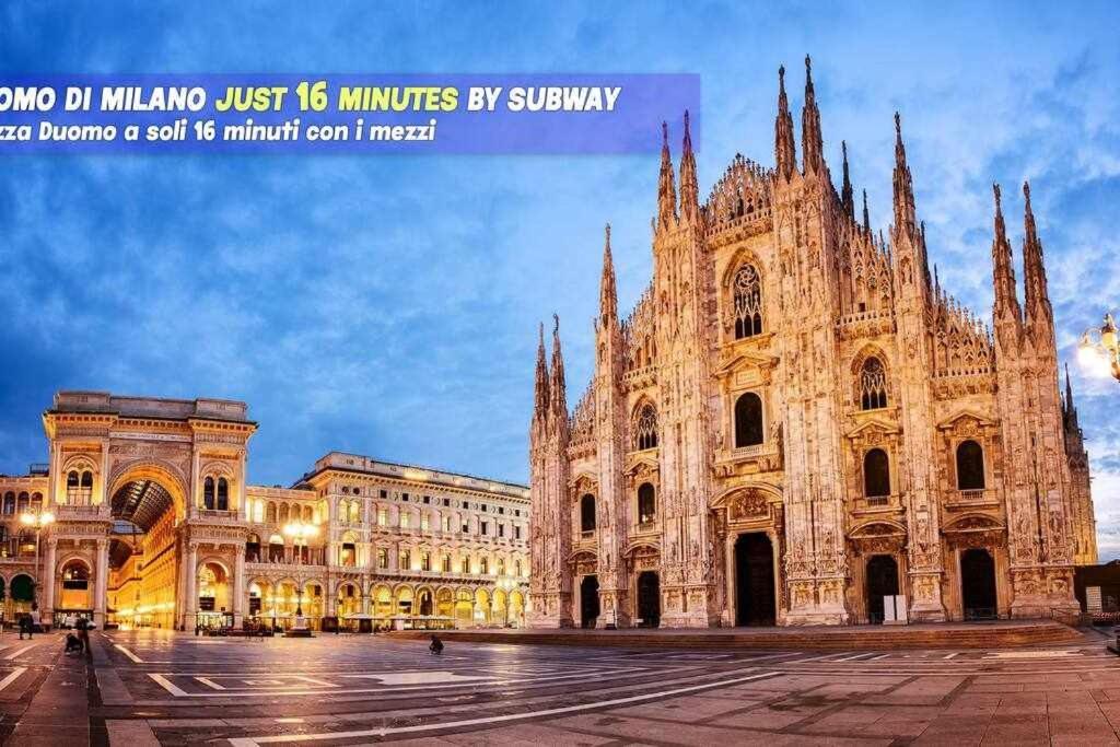 San Siro A 7 Minuti Stanza Top Con Zone Comuni 米兰 外观 照片